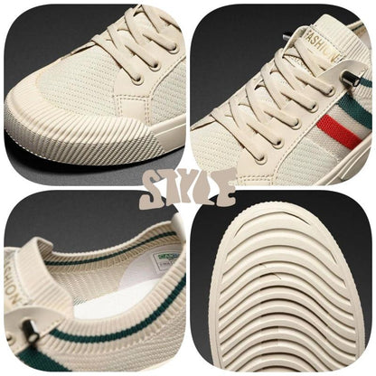 Breathable Mesh Lace-Free Casual Shoes for Men