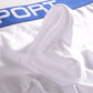 Men's Soft Breathable Support Wide Belt Pouch Boxer Brief