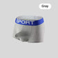 Men's Soft Breathable Support Wide Belt Pouch Boxer Brief