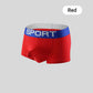 Men's Soft Breathable Support Wide Belt Pouch Boxer Brief