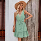 Simple & Sweet V-Neck Sleeveless Dress