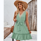 Simple & Sweet V-Neck Sleeveless Dress