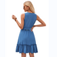 Simple & Sweet V-Neck Sleeveless Dress
