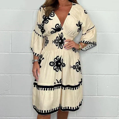 ⏰Limited Sale 50% OFF🔥👗Women's printed dress
