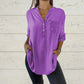 Women's Sequin Patchwork V-neck Shirt🔥BUYE 2 GET FREE SHIPPING