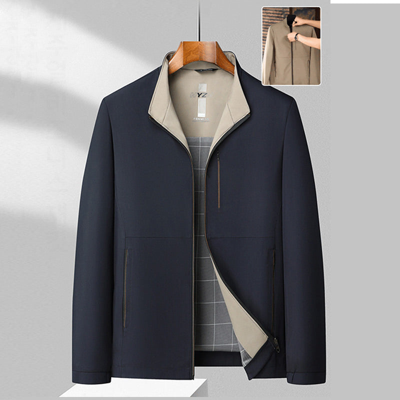 ✨New Arrival✨Casual Zipper Jacket for Middle-Aged Men【BUY 2 GET FREE SHIPPING】