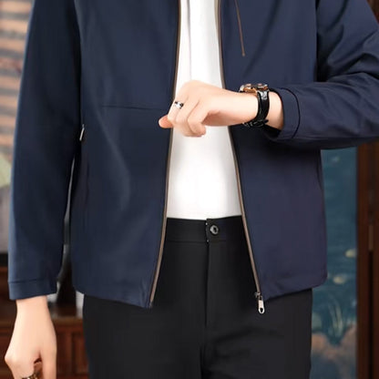 ✨New Arrival✨Casual Zipper Jacket for Middle-Aged Men【BUY 2 GET FREE SHIPPING】