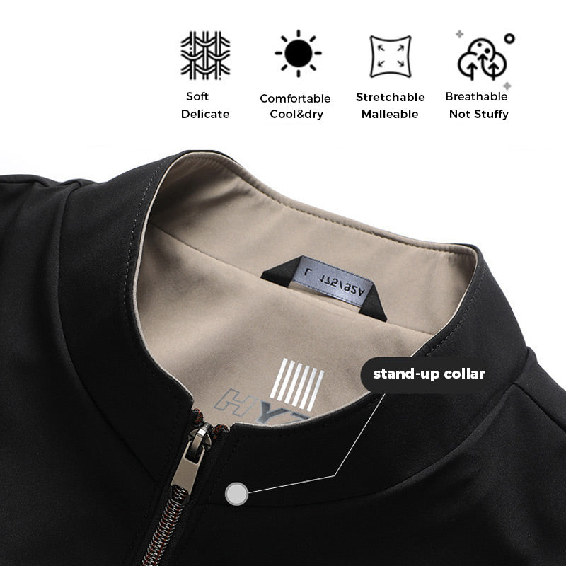 ✨New Arrival✨Casual Zipper Jacket for Middle-Aged Men【BUY 2 GET FREE SHIPPING】