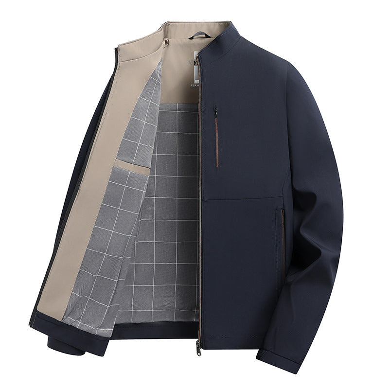 ✨New Arrival✨Casual Zipper Jacket for Middle-Aged Men【BUY 2 GET FREE SHIPPING】
