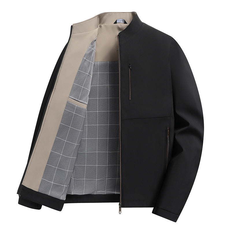 ✨New Arrival✨Casual Zipper Jacket for Middle-Aged Men【BUY 2 GET FREE SHIPPING】