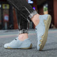 Retro Faux Suede Low-Top Loafers