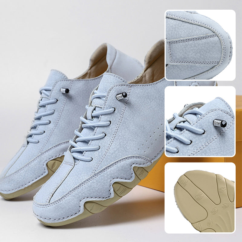 Retro Faux Suede Low-Top Loafers