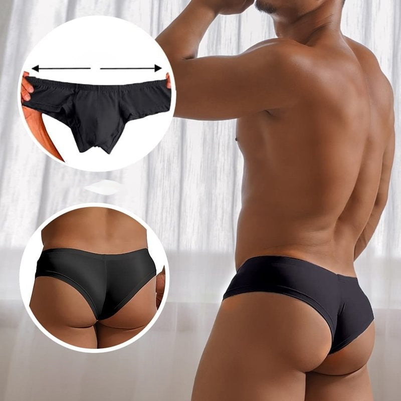 🔥Buy 3 Get 2 Free 🔥Men's Solid Color Breathable Low Waist Briefs