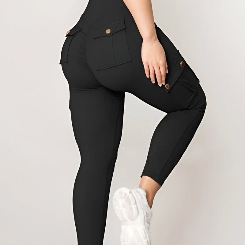 💗Special Gifts💗Women's Pocket Sexy Stretch Leggings Fitness Track Pants