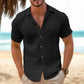 Men's Minimalist Solid Color Shirt