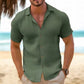 Men's Minimalist Solid Color Shirt