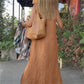 💃Solid Color Loose Breathable Halter Dress💛