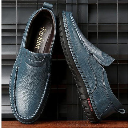 Men's Casual Breathable Soft Leather Shoes