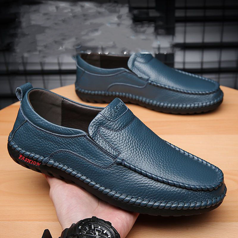 Men's Casual Breathable Soft Leather Shoes