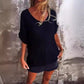 Oversized V-Neck T Shirt for Women