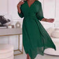 🔥2026 HOT SALE🎉 Women's V-neck Lightweight Chiffon Dress