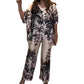 💕HOT SALE 60% OFF💕Women's Casual Botanical Print 2-Piece Set