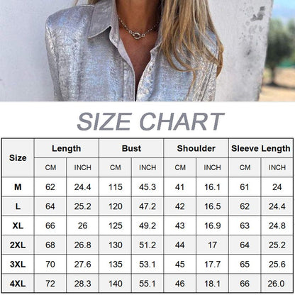 📣✨Casual Fashionable Lapel Shirt for Women