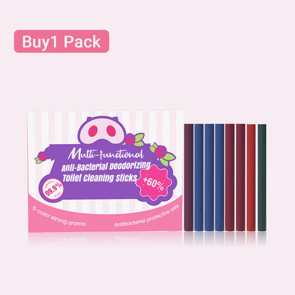 ✨Last Day Sale- Buy 2 Get 1 free✨Multi-functional Anti-Bacterial Deodorizing Toilet Cleaning Sticks