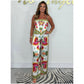 Spaghetti Strap Printed Top & Loose Women's Pants 2-Piece Set🔥New Arrival- 49% OFF💝