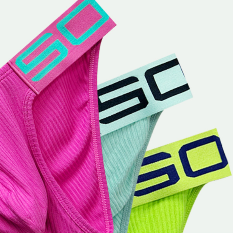 Men's Sexy Low-Waist Breathable Briefs