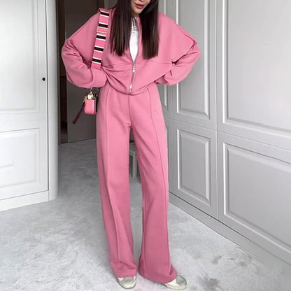 💖Fashionista's Choice👗Women’s Stylish Two-Piece Tracksuit Set