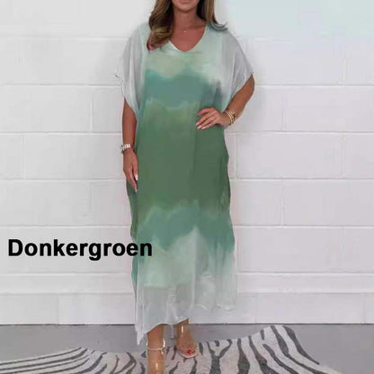 Summer Limited Time 49% Off🔥✨Women Comfortable Casual Chiffon Dip Dye Dress