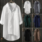 🎁Hot Sale 49% OFF💖Women's Shirt Made Of Single -Colored Cotton Linen