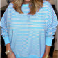 Women's Loose Casual Striped Sweatshirt(BUY 2 FREE SHIPPING)