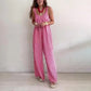 Women's Loose Casual Striped Jumpsuit🌟🌟HOT SALE-49% OFF