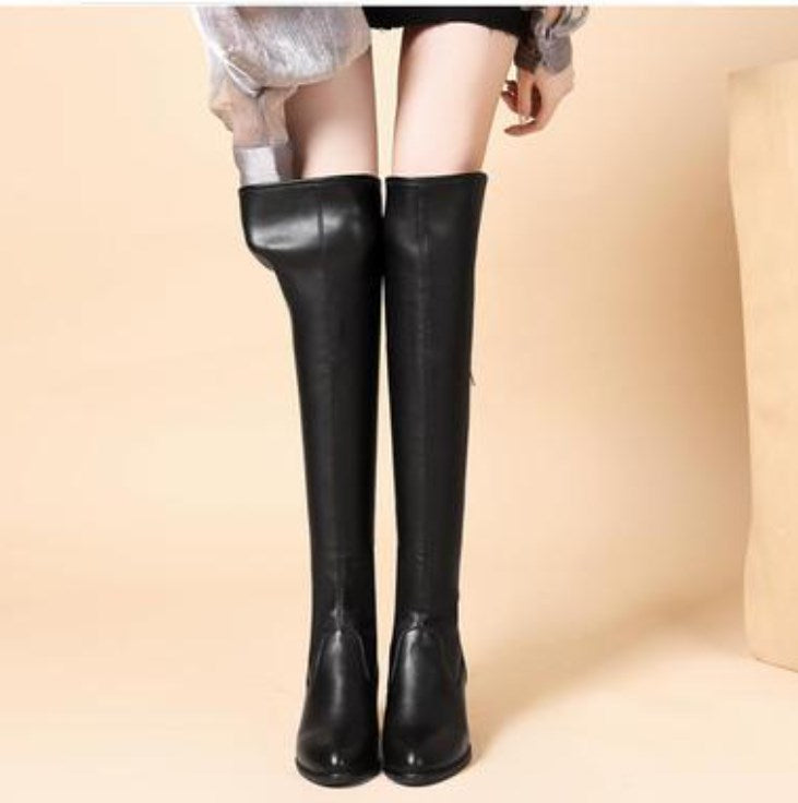 50% OFF✨Autumn-Winter Series✨Warm Leather Boots for Women✨Look Slim