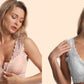 Sexy Breathable Lace Front Zipper Push Up Bra for Women Plus Size 🌸