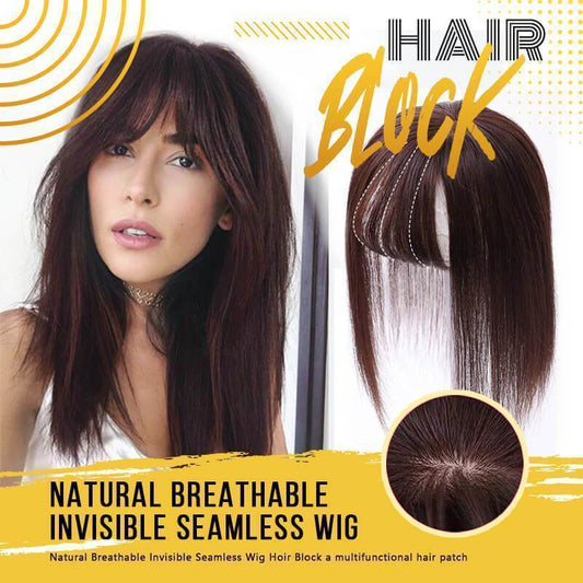 Natural Breathable Invisible Seamless Wig Hair Block