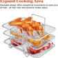 Double Basket Air Fryers Rack