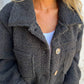 Best gift🎁Women's Warm Lapel Cropped Jacket