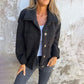 Best gift🎁Women's Warm Lapel Cropped Jacket