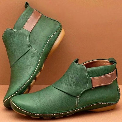 Women's Slip-On Comfortable Wide Width Ankle Boots【Christmas hot sale 49% off】