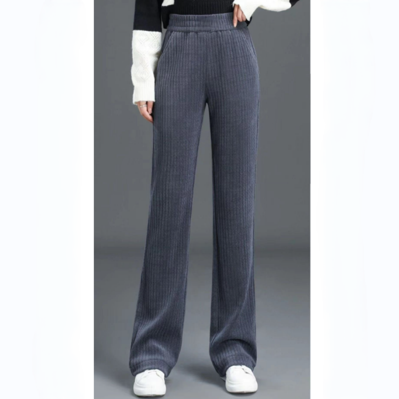 Best Gift for Her - Women's Versatile Simple Stretch Elastic Waist Loose Wide Leg Pants