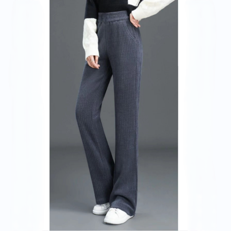 Best Gift for Her - Women's Versatile Simple Stretch Elastic Waist Loose Wide Leg Pants