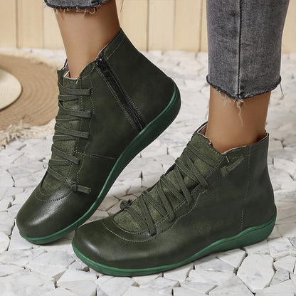 Women's Comfortable Vintage Arch Support Ankle Boots