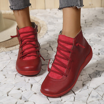 Women's Comfortable Vintage Arch Support Ankle Boots