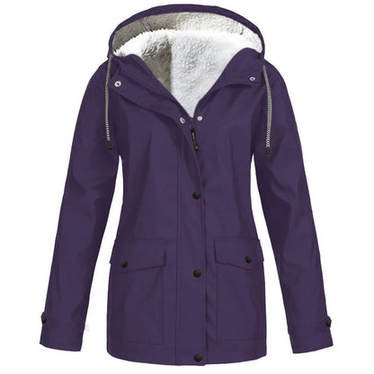 🔥FREE SHIPPING-Women's Padded Jacket Hooded Punching Jacket