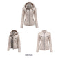Women's Premium Leather Hooded Jacket🌺🌺FREE SHIPPING