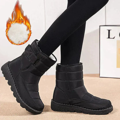 Women's Waterproof Non-slip Warm Ankle Snow Boots