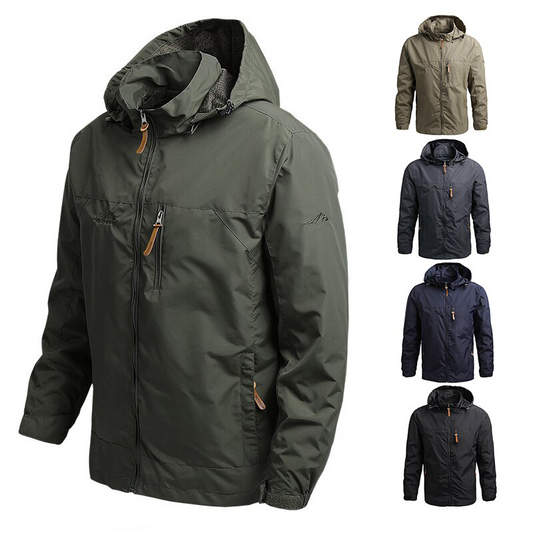 🔥hot sale-70%🔥Climbing Field Jacket Men's Windproof Outerwear Waterproof Softshell Tactical Jacket Coat